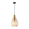 Lampa wisząca Italux PND-27812-BRO-AMB Mosiądz
