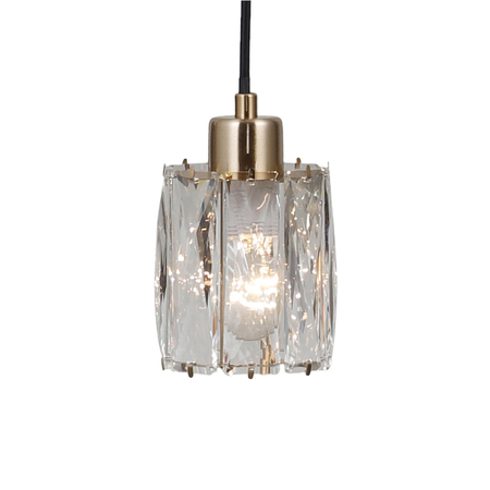 Lampa wisząca Italux Torno PND-40813-3R-HBR Złoty