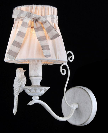 Kinkiet Maytoni ARM013-01-W Bird - Biały Antyczny