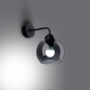 Sollux Lighting Kinkiet ALINO 1 czarny SL.1139