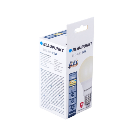Zestaw 10 sztuk - Blaupunkt Żarówki LED E27 12W barwa ciepła