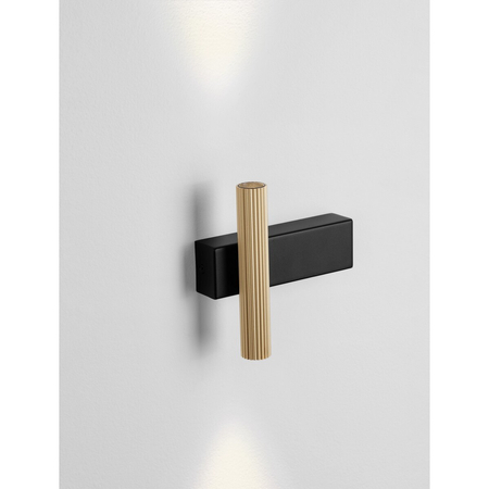 Kinkiet Luces Exclusivas JOSTELA LE45561 czarny, złoty i odcienie złota