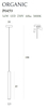 Lampa wisząca Maxlight P0459 złoty