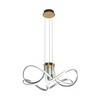 Lampa wisząca ABRO Zuma Line MD5520-4-3BGBDT czarny/złoty