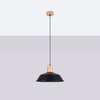 Sollux Lighting Lampa wisząca FANO czarna SL.1322