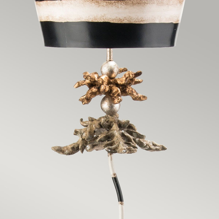 Lampa podłogowa Elstead Lighting South Beach czarny/beżowy FB-SOUTHBEACH-FL