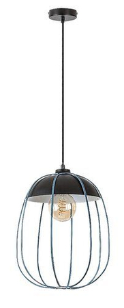 Lampa wisząca Rabalux Svens 72024 czarny matowy