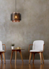 Lampa wisząca Lucide ORRIN 02404/01/30 czarny
