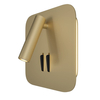 Kinkiet Maytoni Ios 176 C175-WL-01-6W-MG Matt Gold