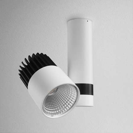 Reflektor AQForm Roll Led Spot Biały Struktura