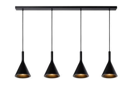 Lampa wisząca Lucide GIPSY 35410/04/30 czarny