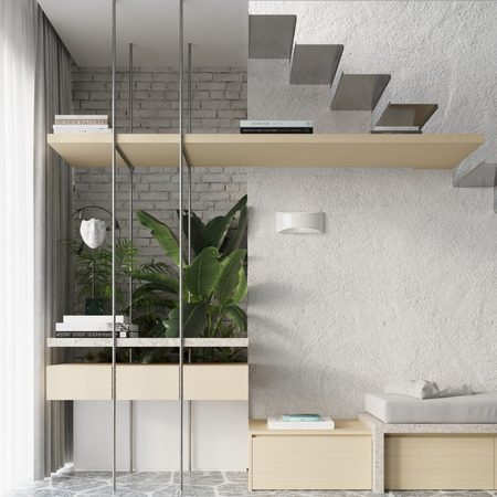 Sollux Lighting Kinkiet lakierowany VIXEN biały połysk SL.1048