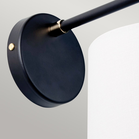 Kinkiet Elstead Lighting Balance czarny/srebrny BALANCE1-BKPN