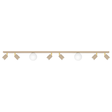 Lampa sufitowa Kaja ASPA K-5834 beż, biały, złoty