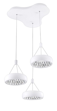 Lampa wisząca Luces Exclusivas CHIMBAS LE42332 biały