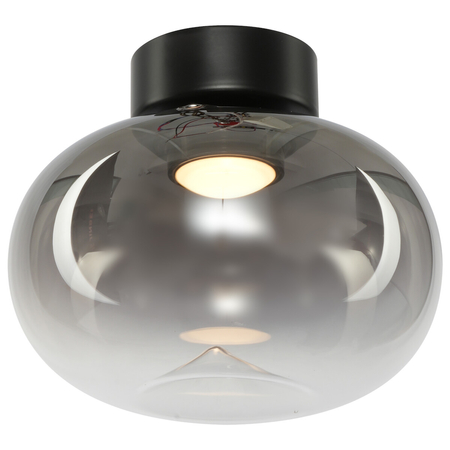 Milagro Lampa sufitowa VASO SMOKED 4W ML1409 CZARNY