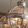 Żyrandol Elstead Lighting Adams srebrny FE-ADAMS-3P-ANL