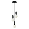 Lampa wisząca Italux Aldeva PND-02340-3S-BK Czarny