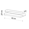 Sollux Lighting Kinkiet FROST SL.0379