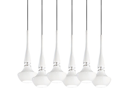 Lampa wisząca TASOS 6 WHITE Azzardo AZ1883 white