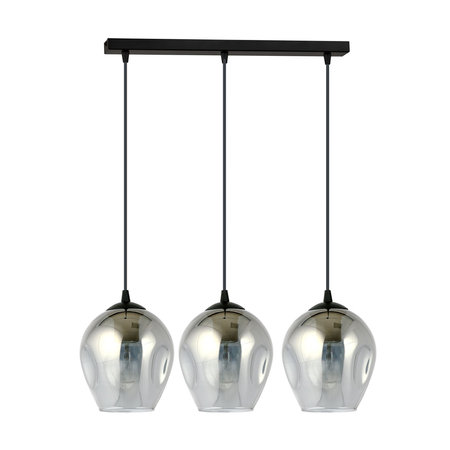 Lampa wisząca ISTAR 3 BL GRAFIT Emibig 680/3 czarny