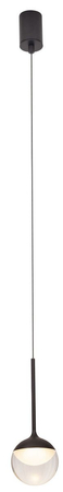 Lampa wisząca Maxlight P0416 czarny/chrom