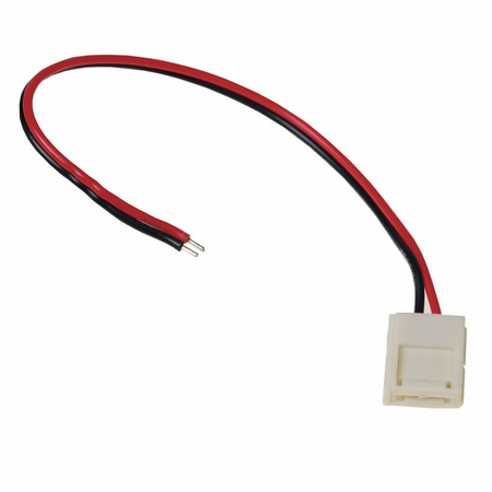 Eko-Light Złączka LED RGB 10mm. Łącznik z jedej strony. EKPZ723