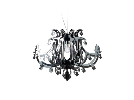 Lampa wisząca Slamp GIN14SOS0000S Ginetta Silver
