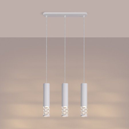 Sollux Lighting Lampa wisząca LIRO 3L biały SL.1693