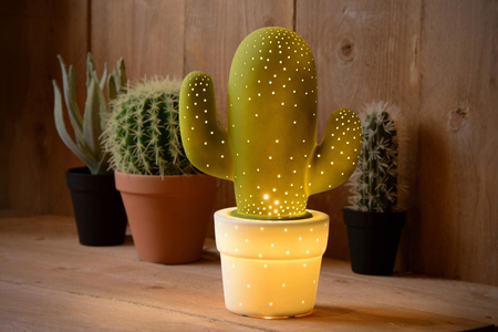 Lampa stołowa Lucide CACTUS zielony 13513/01/33
