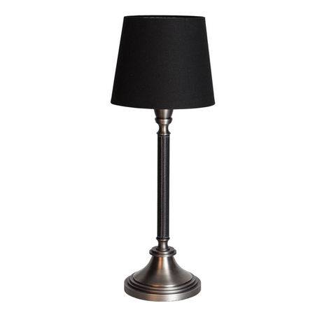Lampa stołowa By Rydens Dinant z czarnym abażurem 4024550-4000
