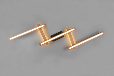 Lampa sufitowa Trio 626410530 drewniany