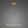 Lampa wisząca Ledowe Okręgi No.1 40cm 4k złota Dali