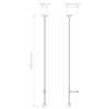 Lampa wisząca Astro Pendant Suspension Kit 3 1184011 Brązowy