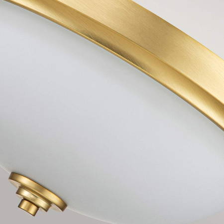 Plafon Elstead Lighting Malibu mosiądz FE-MALIBU-F-BATH-BB