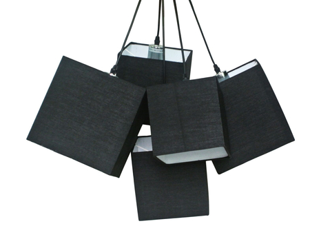 Lampa wisząca TORA BLACK Azzardo AZ1229 black
