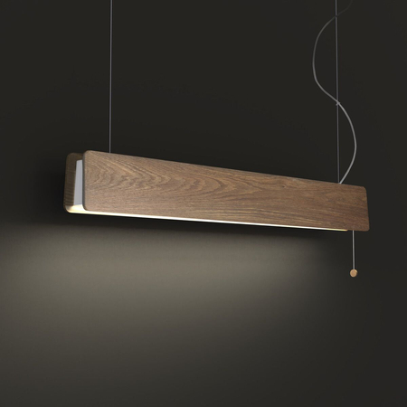 Lampa wisząca OSLO LED 90 Nowodvorski 7520 drewniany