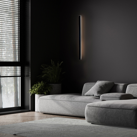 Light Prestige Kinkiet Bodo 90 cm czarny IP54 LED CCT LP-789/1W 90 BK