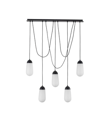 Lampa wisząca Luces Exclusivas BADEN - czarny mat LE43373