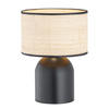 Lampa stołowa ASPEN LN1 Emibig 1324/LN1 czarny/beżowy