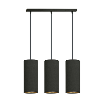 Lampa wisząca BENTE 3 BL BLACK Emibig 1067/3 czarny