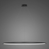 Lampa wisząca Ledowe Okręgi No.1 150cm 3k czarna Dali