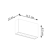 Sollux Lighting Plafon SOLIS naturalne drewno SL.1407