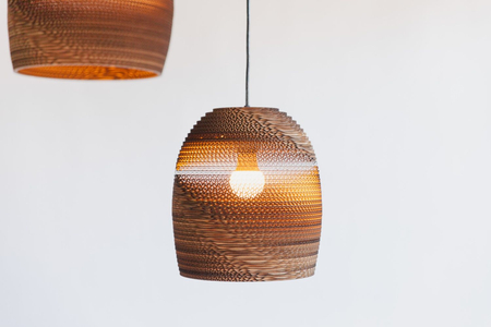 Lampa wisząca Graypants GP-121-a Scraplights Bell10 natural