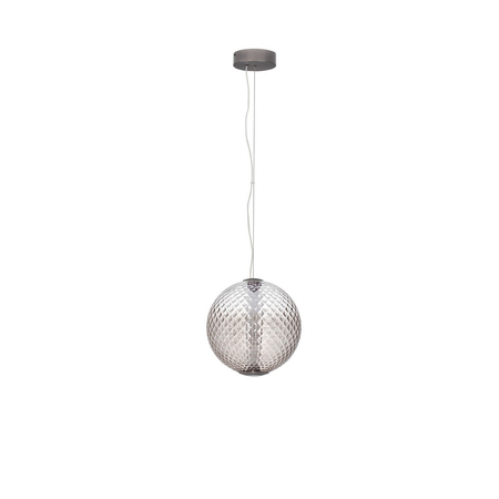 Lampa wisząca Luces Exclusivas CORVELA LE45174 szary i odcienie szarości, brązowy i odcienie brązu