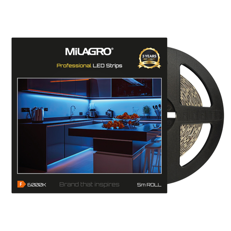 Milagro Taśma Led Premium 60/m 6000K IP65 5m ML4750