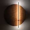 Kinkiet Nowodvorski SUNSET LED 11432 Ciemne drewno