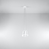 Sollux Lighting Lampa wisząca DIEGO 3 biała SL.0570