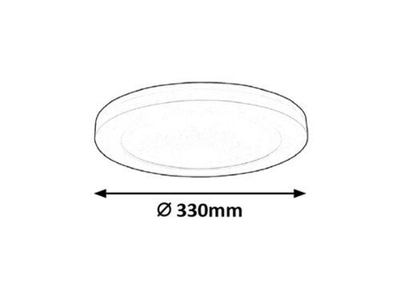 Lampa sufitowa Rabalux Sonnet 1490 biały