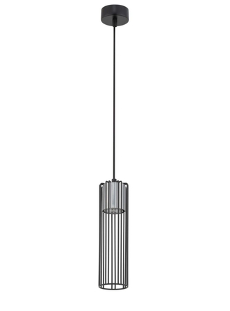 Sigma 33448 FOBIA 1 lampa wisząca czarny/srebrny